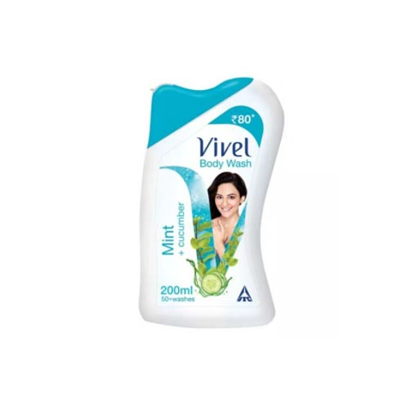 Vivel Body Wash Mint 200ml